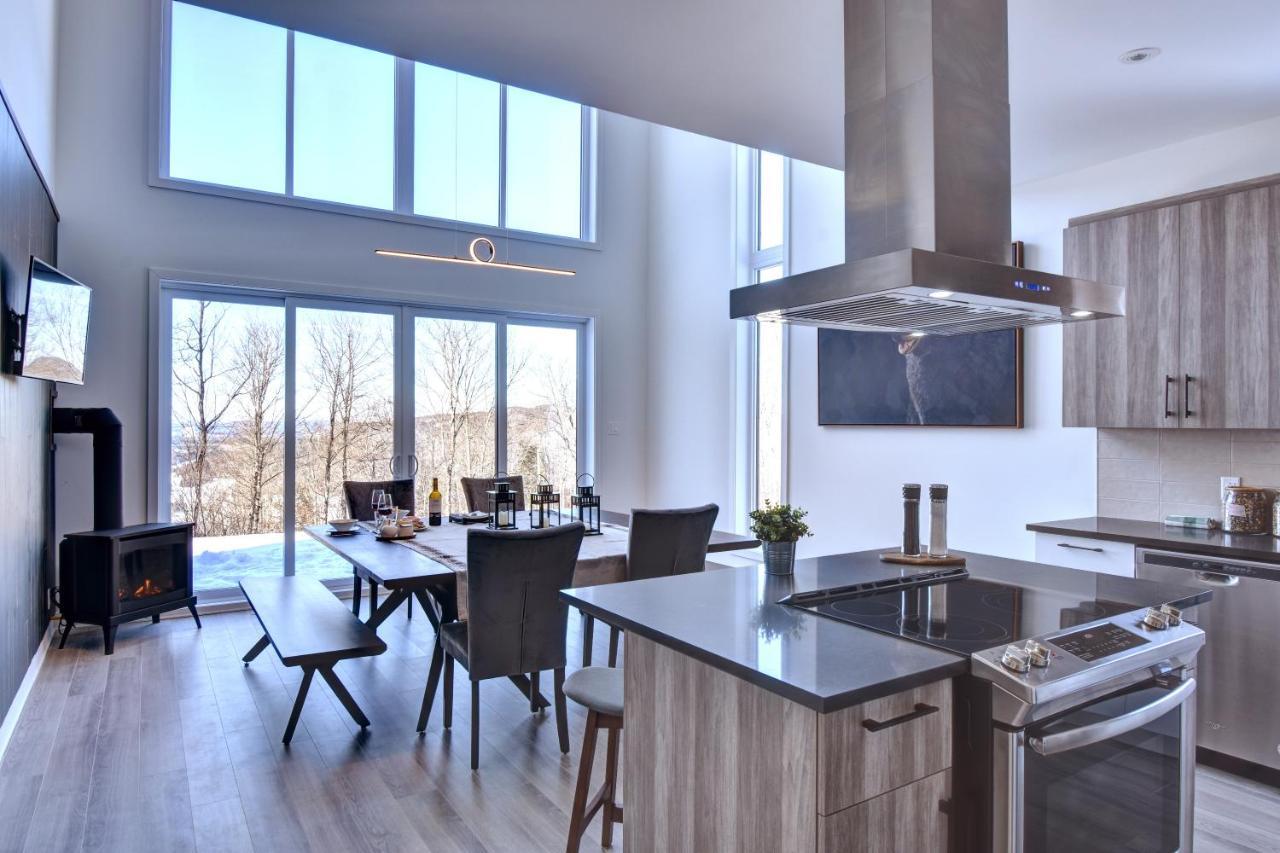 Chalet Serenity - Mont Tremblant Ski - Spa Sauna Wifi Tv Privet Chic Modern House Βίλα La Conception Εξωτερικό φωτογραφία