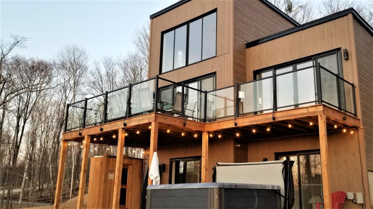 Chalet Serenity - Mont Tremblant Ski - Spa Sauna Wifi Tv Privet Chic Modern House Βίλα La Conception Εξωτερικό φωτογραφία