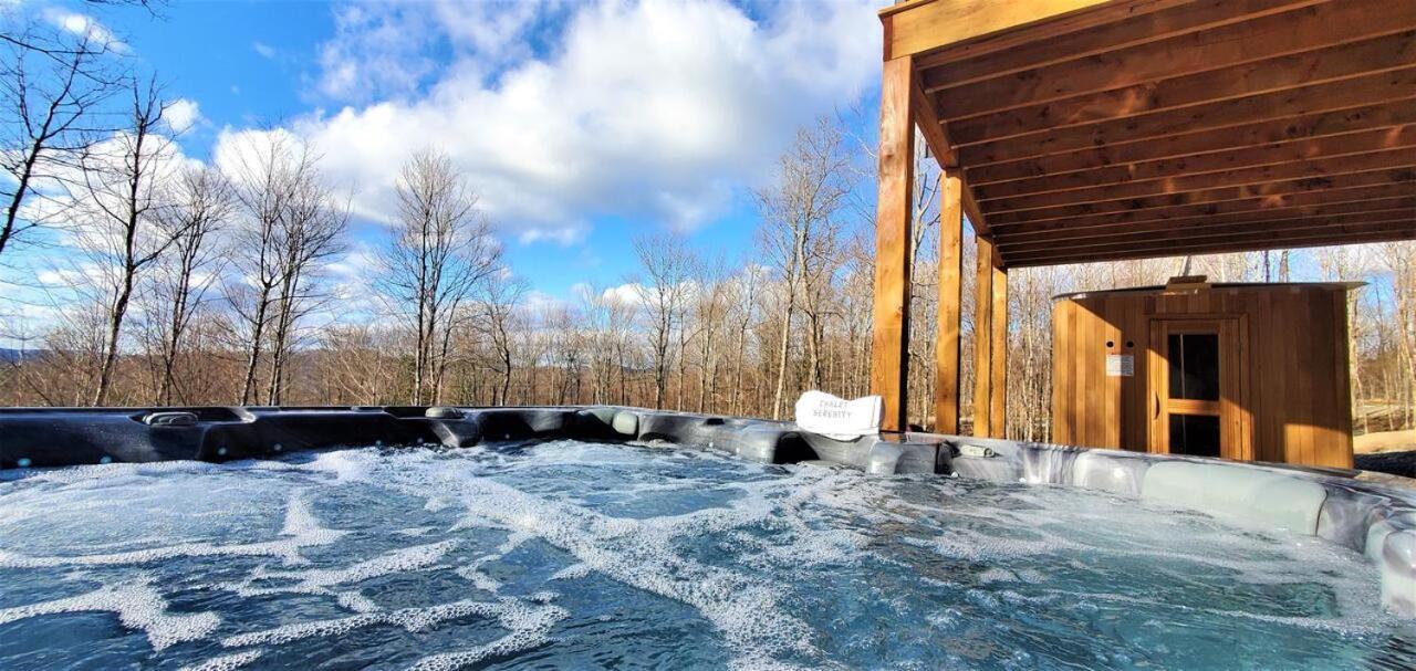 Chalet Serenity - Mont Tremblant Ski - Spa Sauna Wifi Tv Privet Chic Modern House Βίλα La Conception Εξωτερικό φωτογραφία