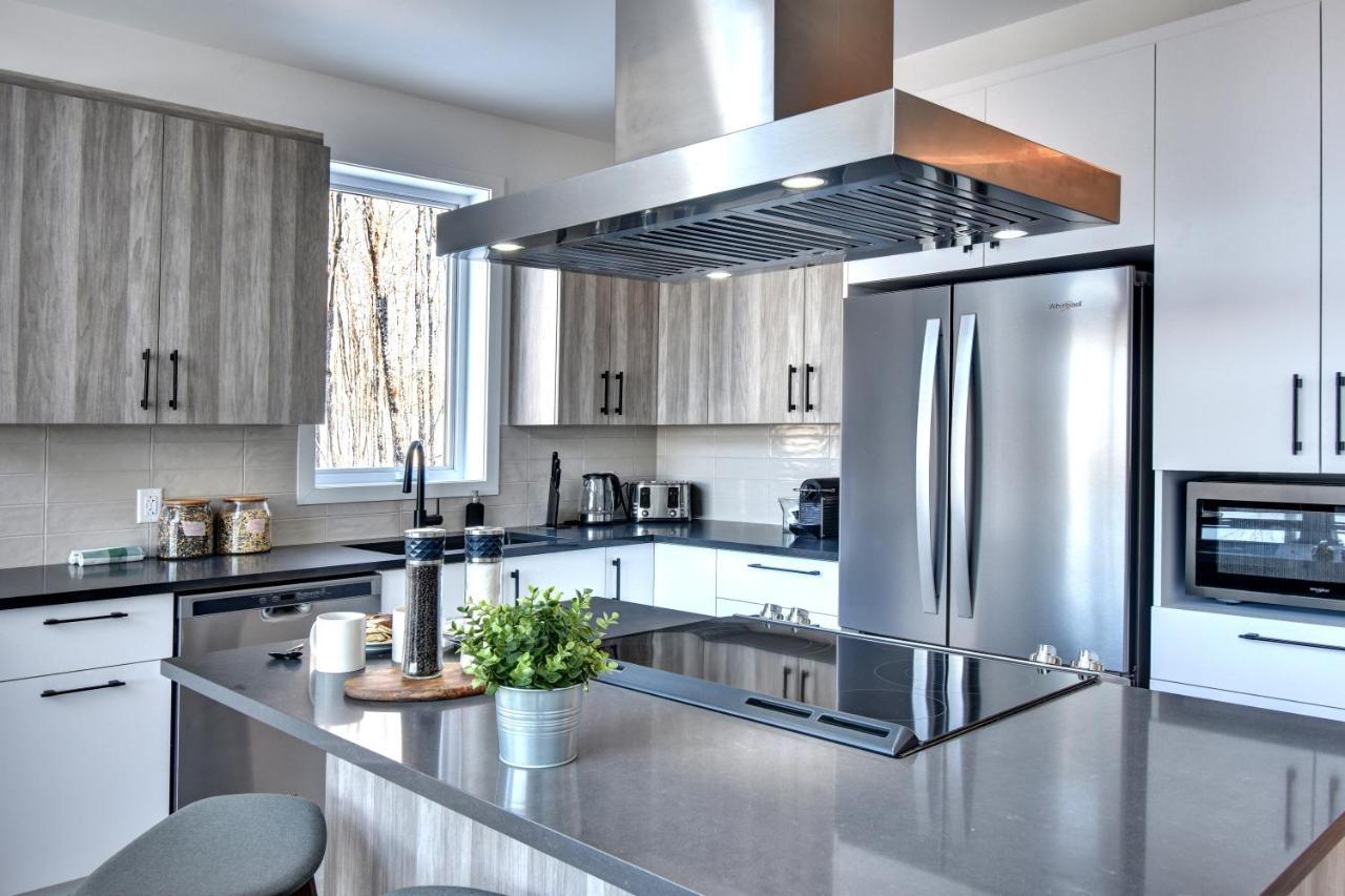 Chalet Serenity - Mont Tremblant Ski - Spa Sauna Wifi Tv Privet Chic Modern House Βίλα La Conception Εξωτερικό φωτογραφία