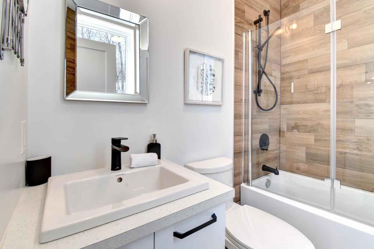Chalet Serenity - Mont Tremblant Ski - Spa Sauna Wifi Tv Privet Chic Modern House Βίλα La Conception Εξωτερικό φωτογραφία