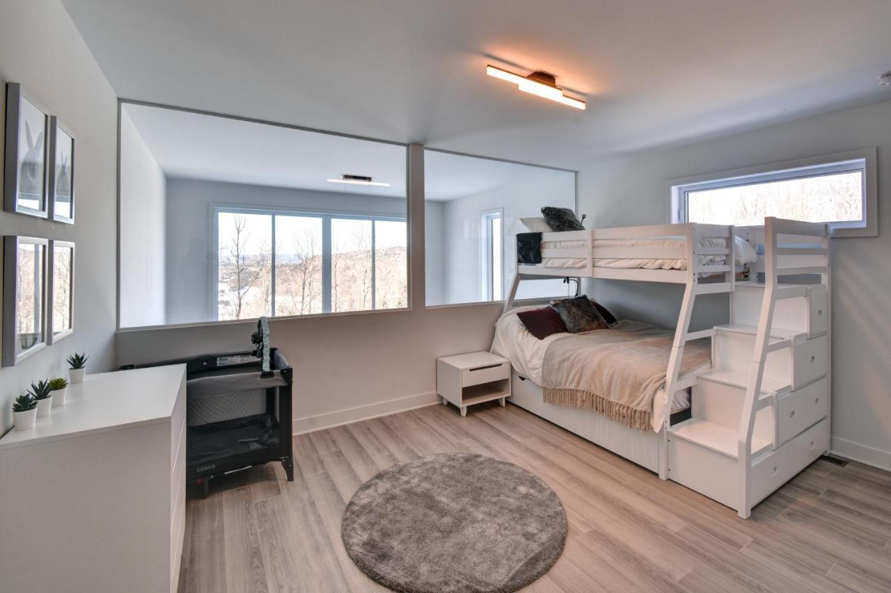 Chalet Serenity - Mont Tremblant Ski - Spa Sauna Wifi Tv Privet Chic Modern House Βίλα La Conception Εξωτερικό φωτογραφία